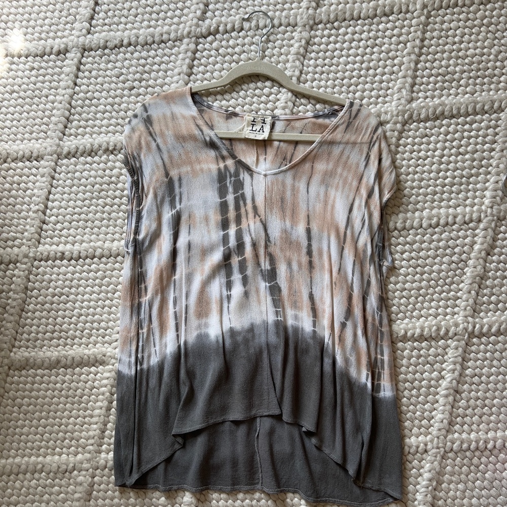 PPLA Clothing tie dye top
